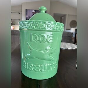 Longaberger Dog Buscuit Jar